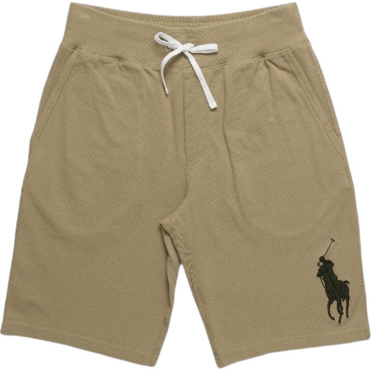 

Polo Ralph Lauren Розовый Пони Однотонные Повседневные Шорты с Вышивкой Маленького Пони Мужские шорты MNPOSHO1BQ20065-250 S