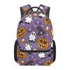 Full Print School Bag Student Cute Halloween Backpack School Commute Large Capacity Backpack