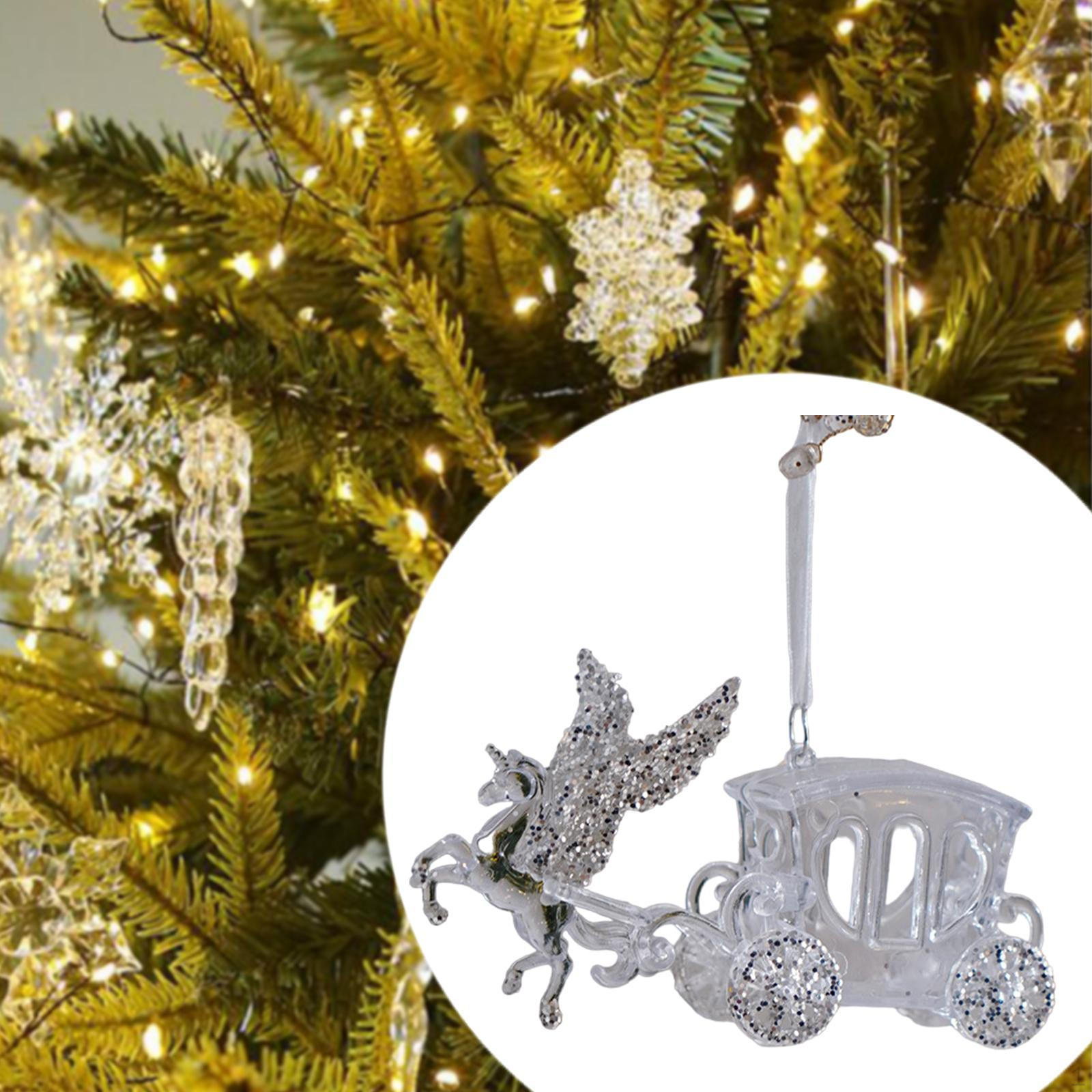 

Украшение для рождественской елки, подвесное украшение, декоративный рождественский декор для праздника Carriage