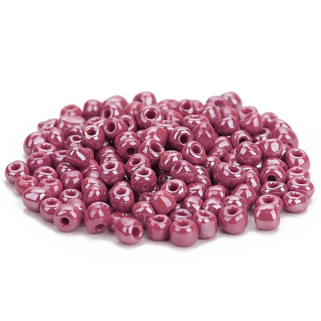 40g 4mm Glass Seed Beads Colorful Charm Czech Spacer Rice Beads For Handmade Bracelet Earring Making DIY Jewelry Accessorise