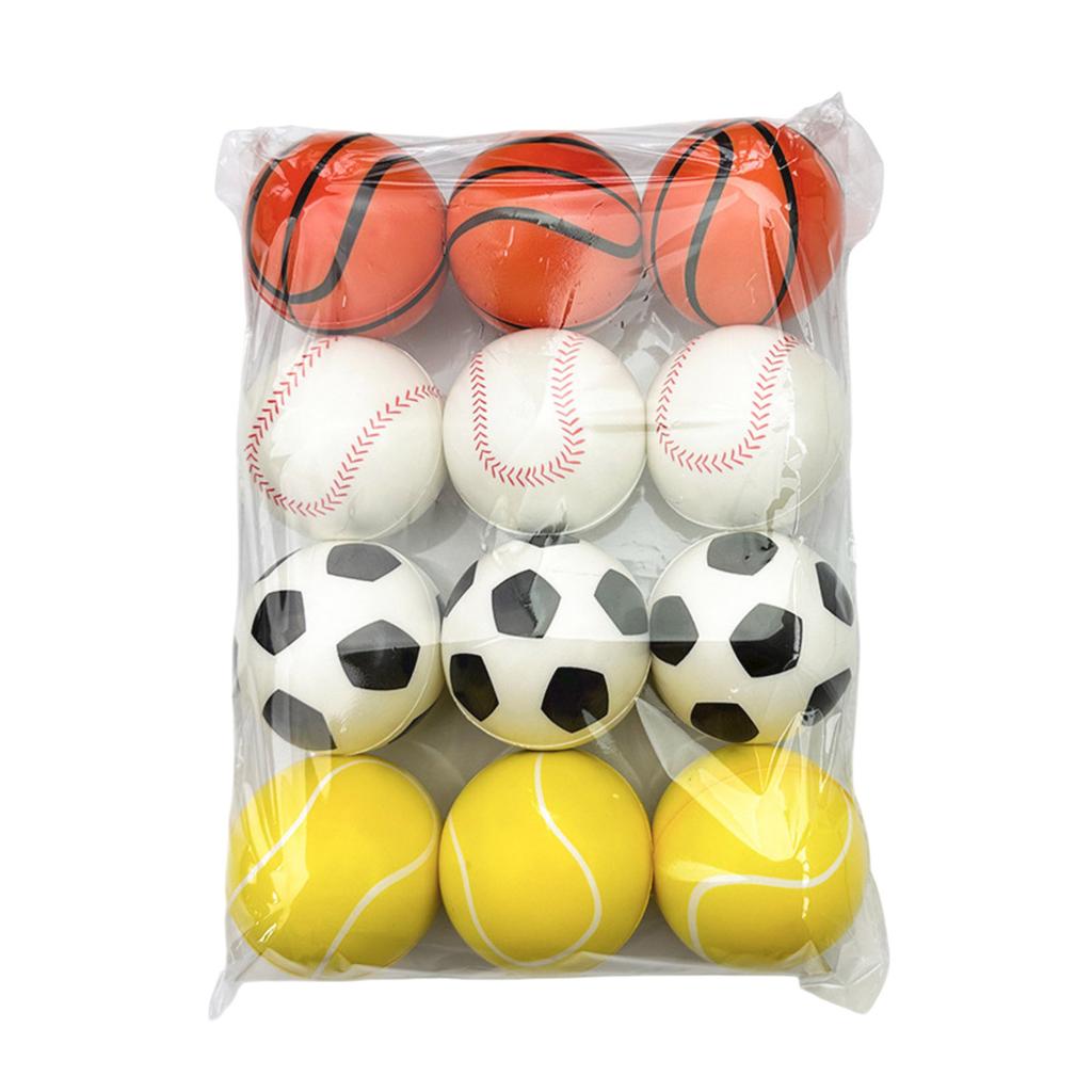 Children's Exercise Toy Stress Ball Foam Sponge Bouncy Ball Stress Relief Toy
