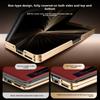 Cowhide Flip Leather Case for Honor Magic V5 Business Smart Sleep Wake Cell Phone Cover Cases for MagicV5 Lens Stand Capa