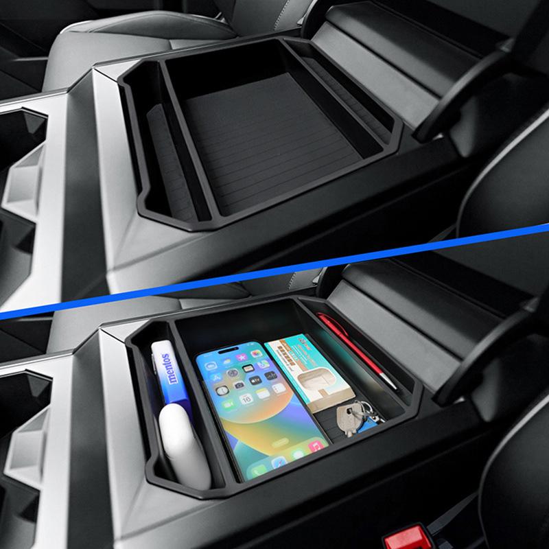 For Tesla Cybertruck Armrest Box Storage Box Storage Organizer Box