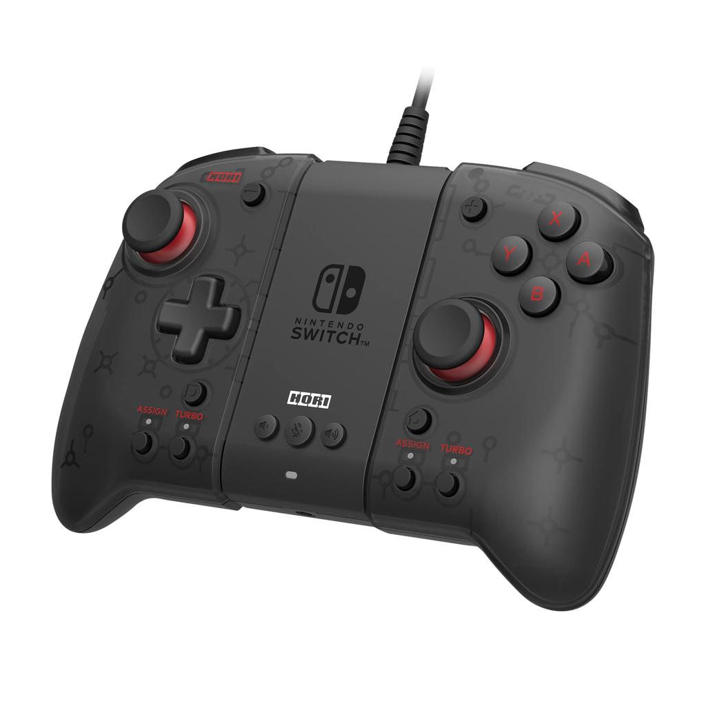 Licensed Grip Controller Attachment Set for Nintendo Switch with Both Nintendo Switch Old Models and Organic EL [Nintendo Product] [Compatible Models]