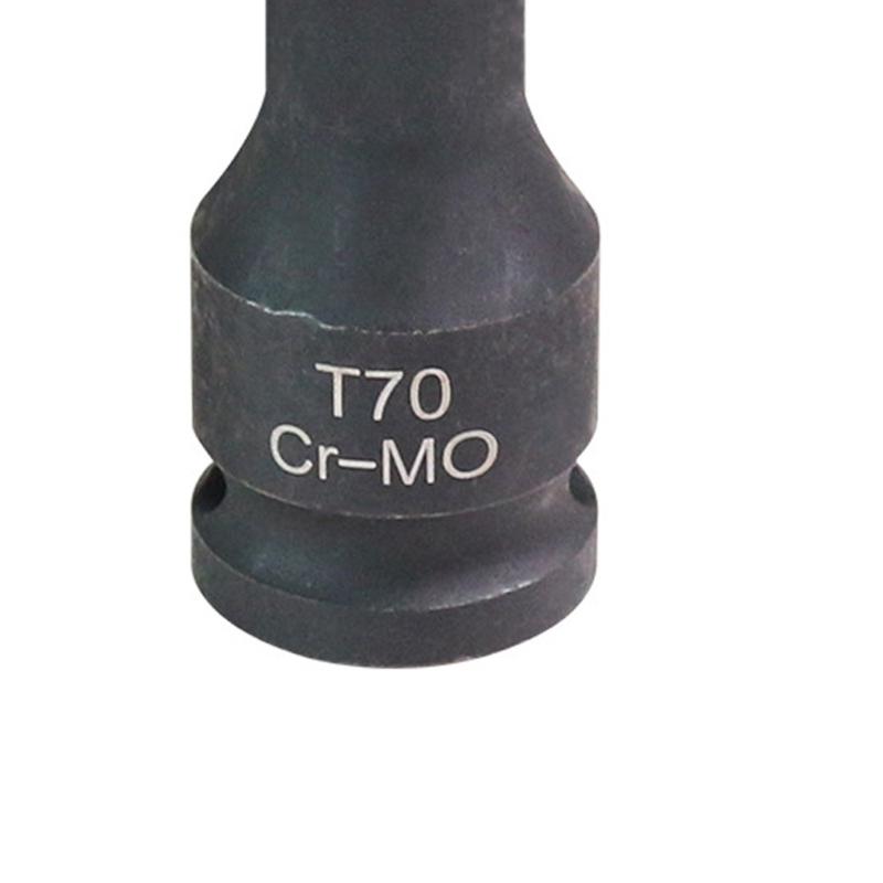 Professional T70 Hexagonal Key Socket with Ergonomic Handle Suitable for Automotive Secure Bolt Removal and Tight Space