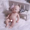 4.33in Unpainted/Uncompleted for Doll Toy Reborn Detailed Paint Baby Room Decoration Eco-friendly Real Life Baby for Dol