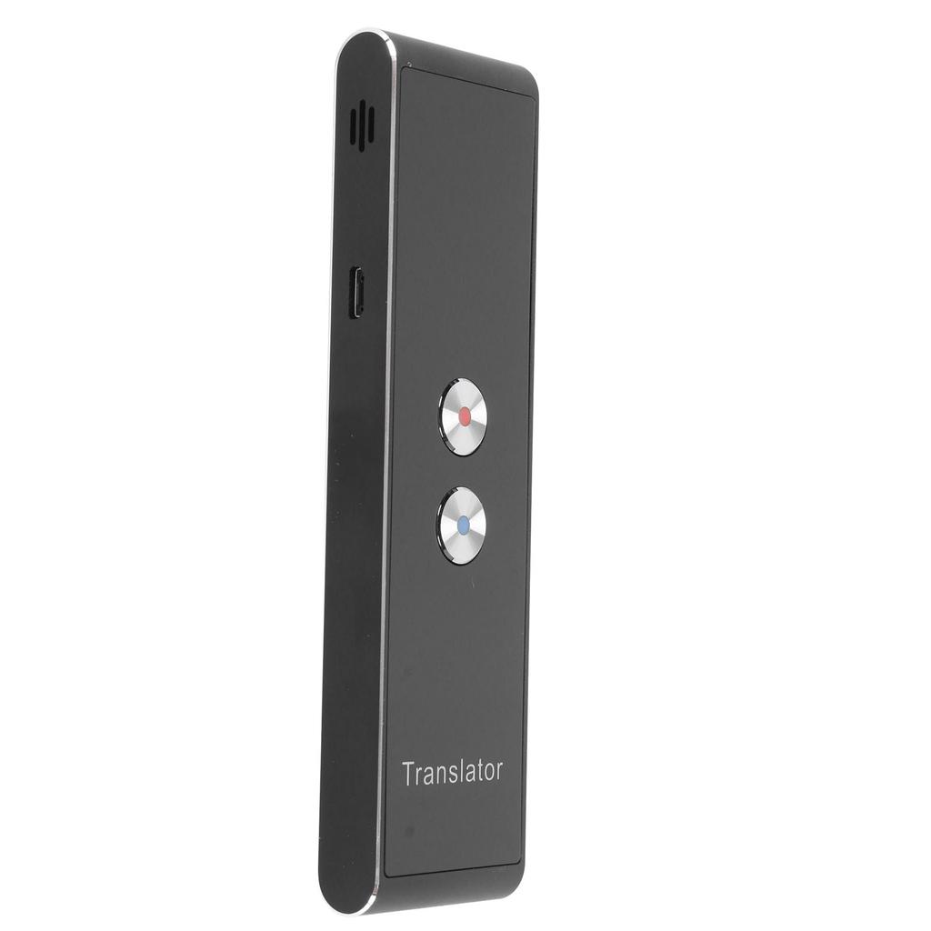 Bluetooth Translator Device 96 Languages APP Synchronization High Accuracy 400mAh Portable Smart Voice Translator Device