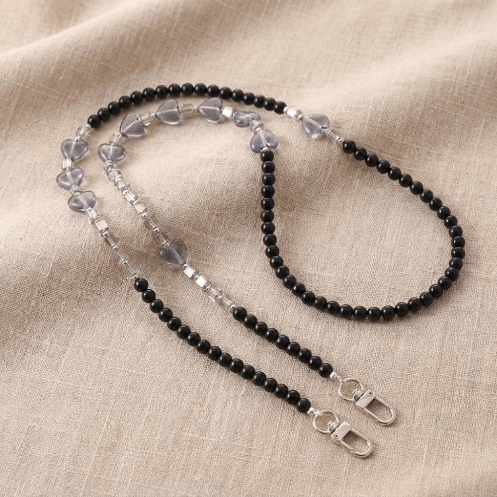 Acrylic Beads Crossbody Phone Strap Crossbody Style Phone Lanyard Charm Daily Carry