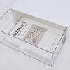 Desk Organizer Clear Plastic Stackable Vanity Storage Box with Drawer for Home Office Desktop