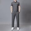 Firstview Men's Summer Short-Sleeve T-Shirt & Casual Pants Set FV26C1092