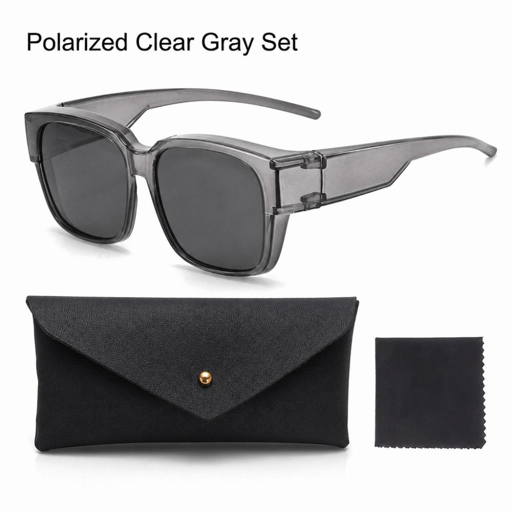 Other Glasses for Driving Riding Fit Over Glasses Sunglasses Wrap Around Polarized Square Shades