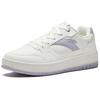 Anta Year 2 Simple Versatile Classic Comfortable Durable Lightweight Low-Top Skate Shoes Women sneaker White Purple 922548068-4