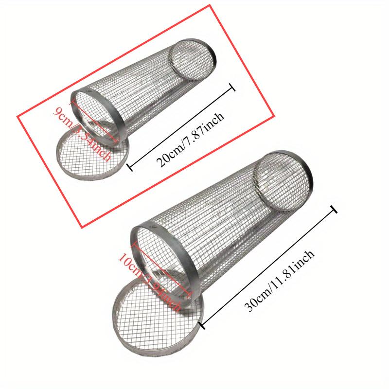 

Convenient and Practical Cylinder-shaped Barbecue Cage Perfect for Outdoor Activities. SKY BLUE