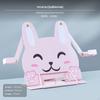Adjustable Metal Book Stand, Foldable Kids perusing Rack, Multifunctional Desk Holder