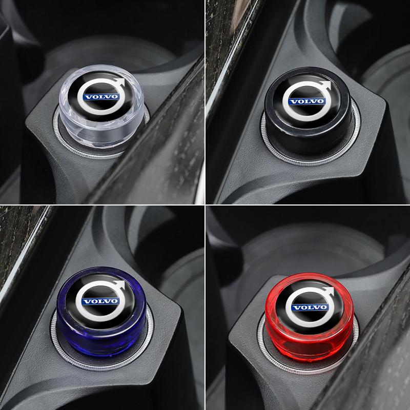 For Volvo Car Cigarette Lighter Plug Cover Decoration DustProof Cap For Volvo ES90 EC40 EX40 EM90 XC90 V90 V60 XC60 V40 S80 S60