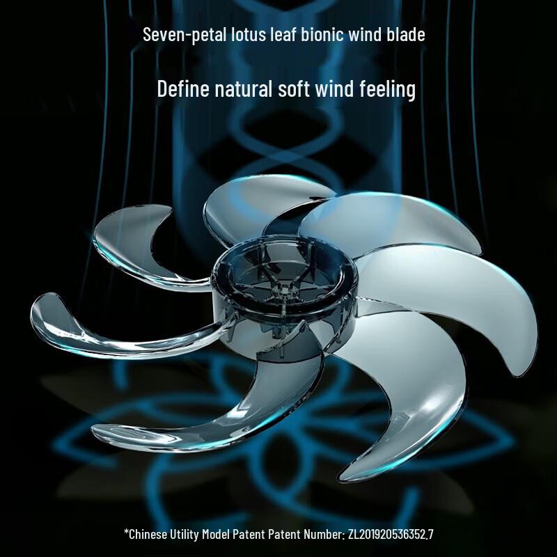 Midea 7-Blade Dual-Use Electric Fan CN plug (adapter included)