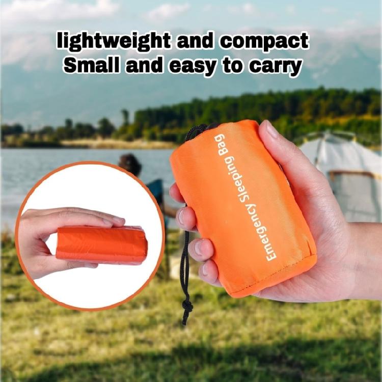 Heavy Type Emergency Sleep Bag With Whistles Waterproofed Insulation For Extreme Cold Weather Survival
