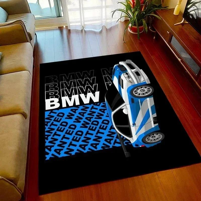 Racing Car Pattern Carpet for Man Cave Bedroom Living Room Home Sofa Decoration Washable Rug Kid Play Decor Floor Big Size Mat