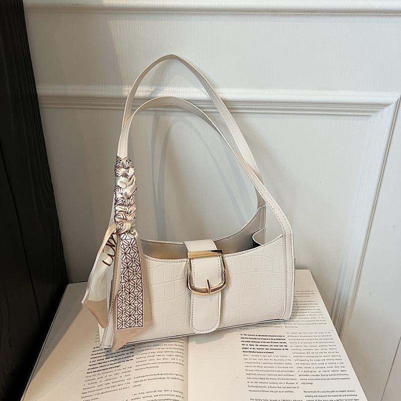 Premium women's bag niche design bag women's 2025 new versatile fashion shoulder bag underarm bag method stick bag