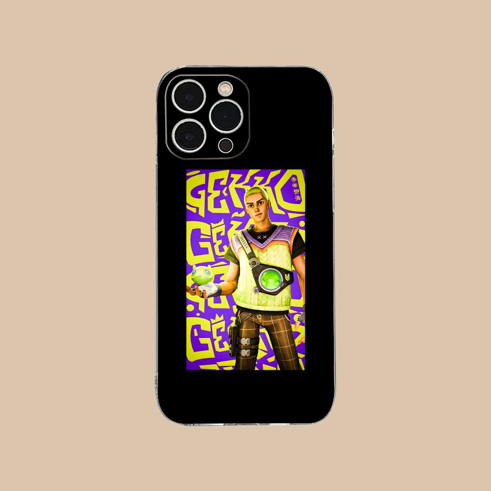 

Valo Gekko Phone Case for iPhone 17 16 15 14 13 12 11 X XR XS Air Pro Max Plus Mini Soft TPU Clear Cover iPhone XS Max