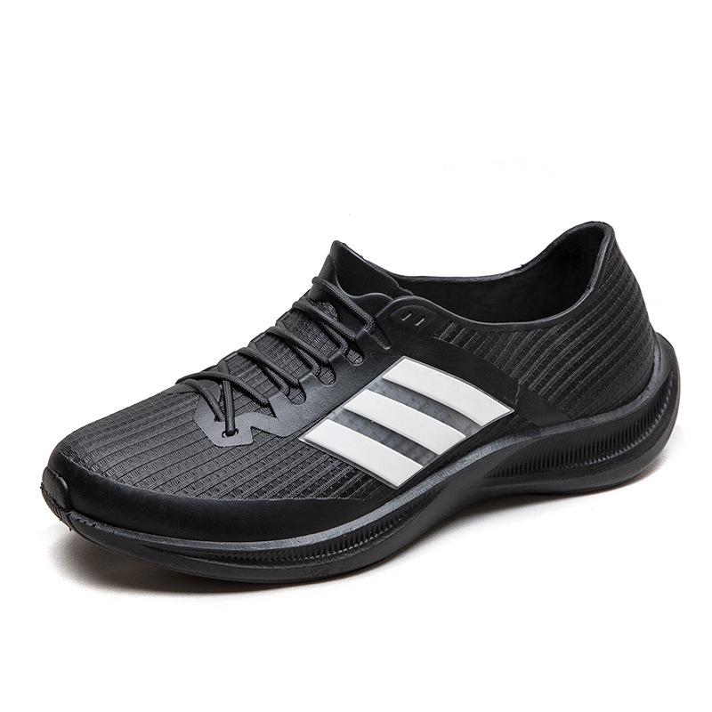 Couple low-top rain shoes men's outdoor waterproof shoes non-slip fashion women's rain boots kitchen work rubber shoes fishing