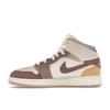 Air Jordan 1 Mid SE Craft GS Inside Out - Taupe Haze Pantofi pentru copii Maro Sail Fossil-Stone DZ4466-102