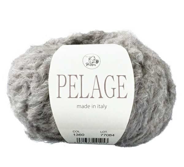 

Puppy Yarn Color Fall/Winter PELAGE 1360 серый