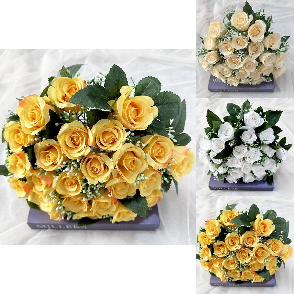 Imitation Rose Flower Collection For Wedding Venue Decoration Photography Prop Home Decoration