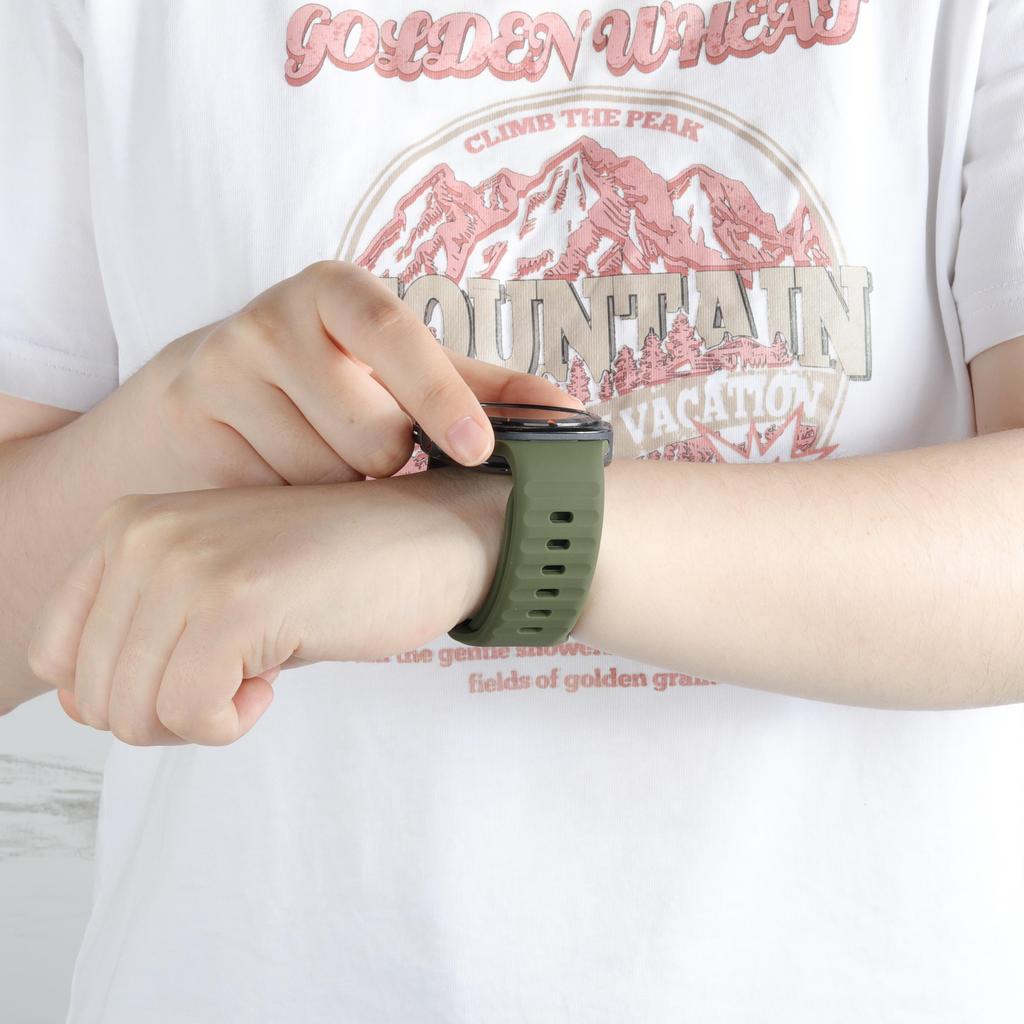 Für Samsung Galaxy Watch Ultra Armband 47mm Zubehör Armband Gürtel Sport Silikon correa Armband Galaxy Watch 7 8 ultra Band