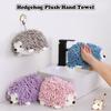 Soft Hedgehog Chenille Hand Towel Hanging Funny Hand Towel New Chenille Towel