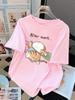 Unisex TShirt Summer The Cat That Always Wants To Sleep Pattern Prints T Shirt ONeck Fashion Harajuku Kawaii Y2K Clothing
