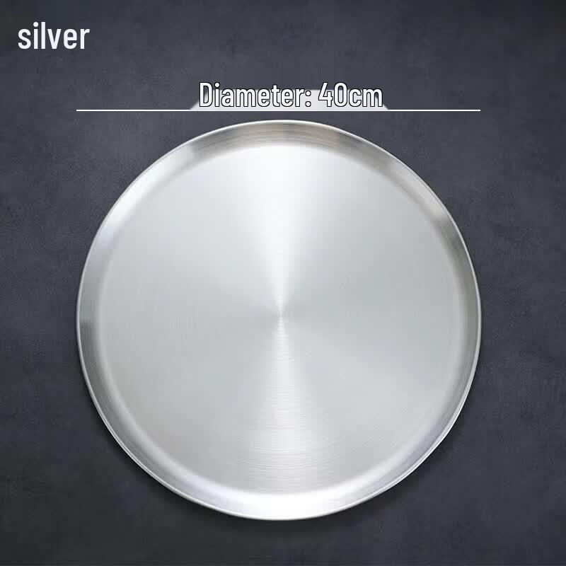 Korean Style Melamine Round Serving Plate