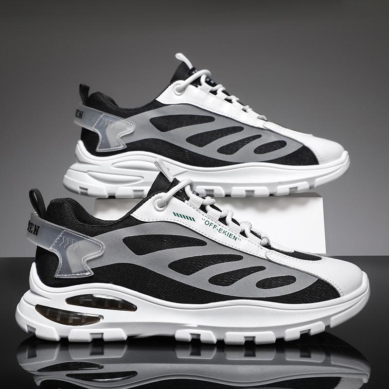 Fashion Men Shoes Trend Air Cushion Sneakers Non-Slip Running Shoes High Quality Casual Shoes Breathable Fitness Training Shoes