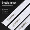 Duvet Cover Zipper Replacement Kit: Long Zipper Strip & Head for Quilts