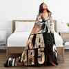 Luffy Gear 5 Flannel Throw Blankets  Blanket for Home Bedroom Soft Bedspread,