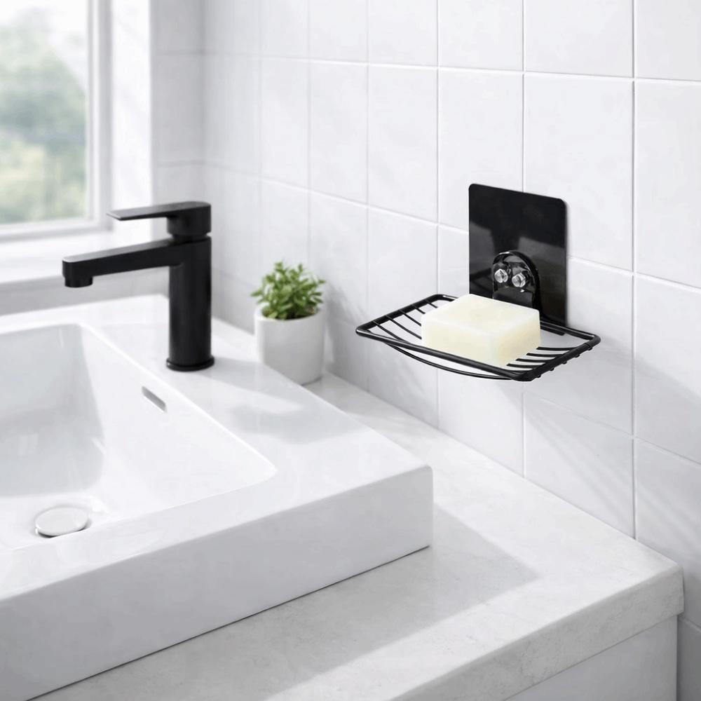 Wall Hanging Stainless Steel Soap Rack Self-Draining Wall Mounted Soap Holder  Household Use