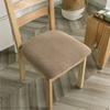 Strapazierfähiger, abnehmbarer Sitzbezug für Esszimmerstühle, Esszimmer, Küche, Bankett, Jacquard-Stretch-Stuhl-Sitzkissen-Schonbezug