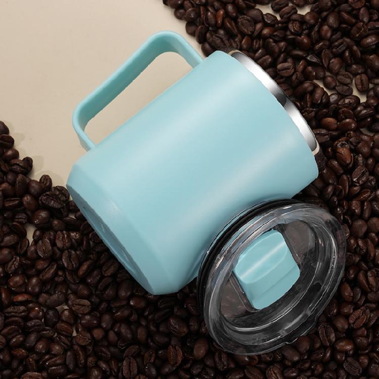 Insulated Coffee Mug With Handle Stainless Steel Coffee Mug Double Wall Vacuum Water Cup For Home Office Milk Cup