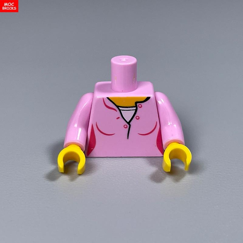 Ungiftig 8 Stück Moc Steine Torso Anzug 4cm Figur Teil Arme Hände Kochkleidung Bausteine Spielzeug Für Kinder Weihnachten Geschenke