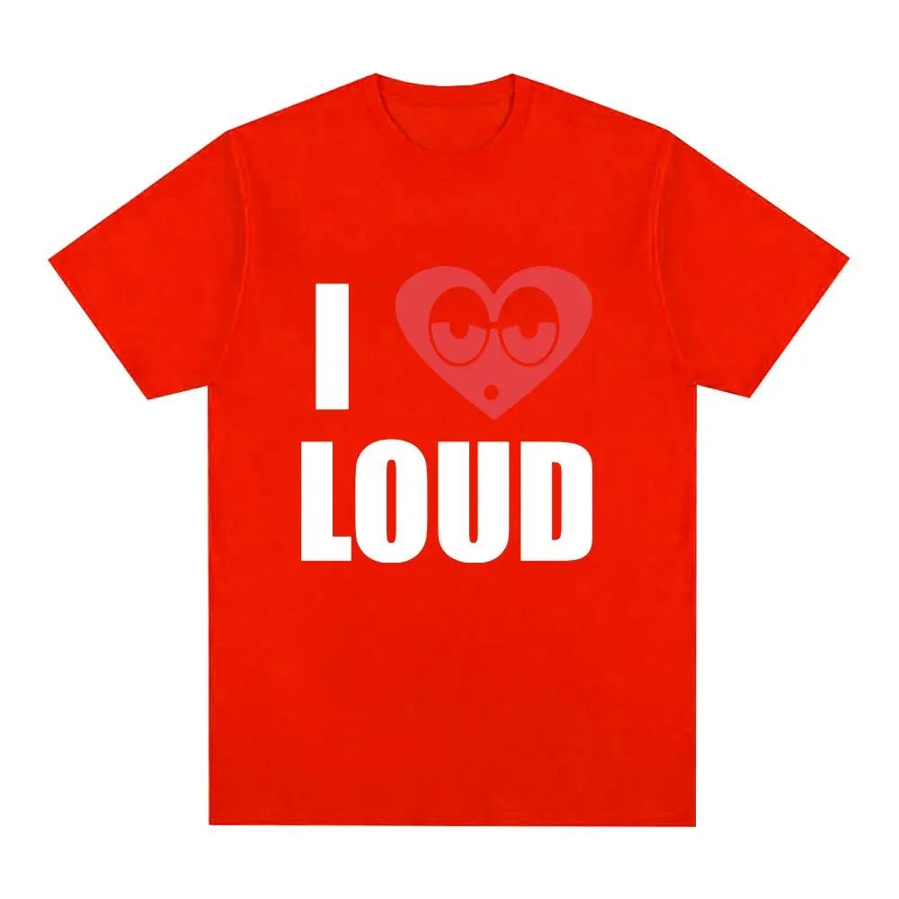 Chief Keef I Love Loud Same Style T Shirt Unisexs Fashion Hip Hop Short Sleeve Tshirt Casual Oversized Tshirts Streetwear Unisex