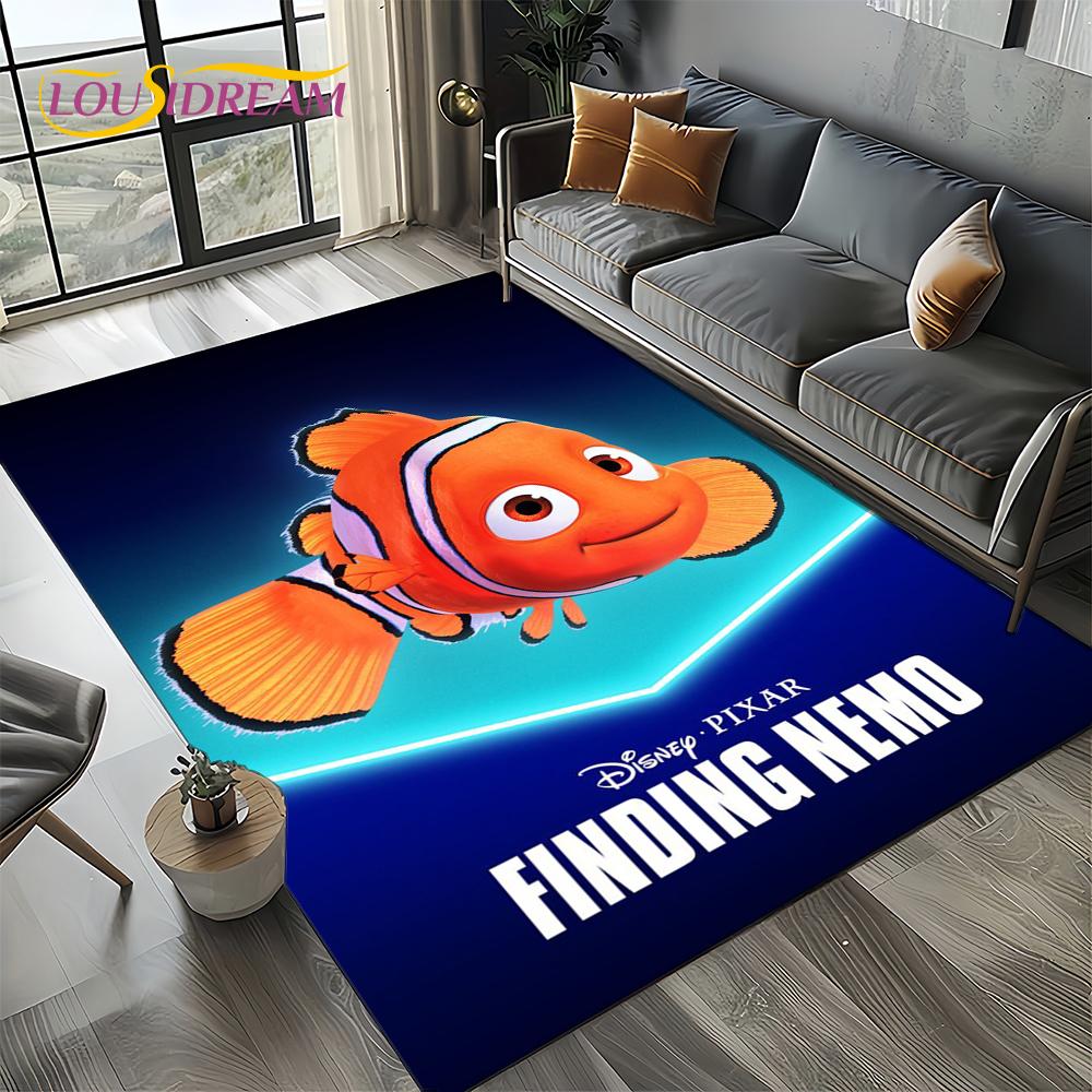27 Style Cute Finding Nemo Cartoon Sea World Carpet Rug for Bedroom Living Room Home Sofa Decoration,kids Large Decor Floor Mat