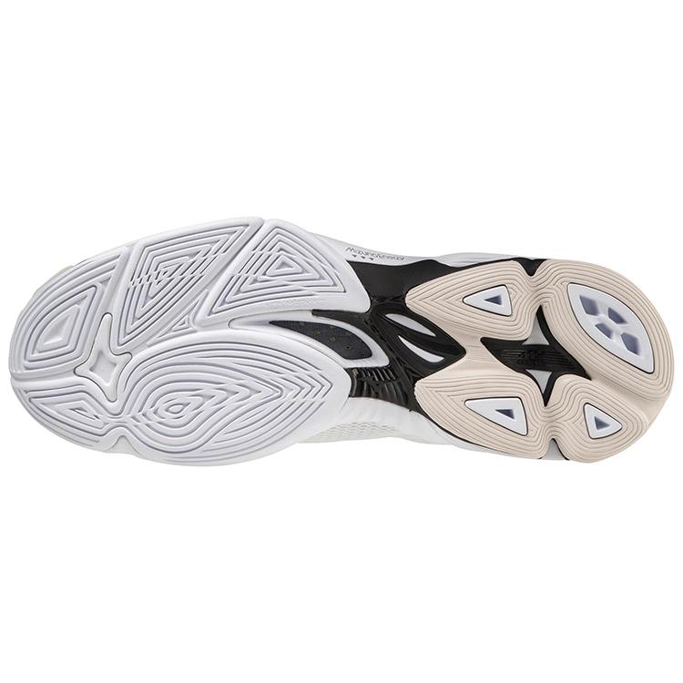 Mizuno Wave Lightning Z7 Synthetic Fiber Low top Volleyball Shoes Unisex White V1GA220009