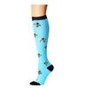 Latest Pressure Lower Limb Warmers 30 Mmhg Female Male Golfs Legging Socks Animal Fruit Prints Outdoor Athletic Running Lengthy Pressure Long Socks