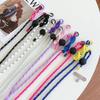 Adjustable Braided Polyester Phone Neck and Crossbody Lanyard with Matching Gasket