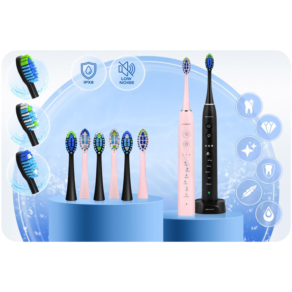 Berdsen Galaxy Duo Sonic Toothbrush Set