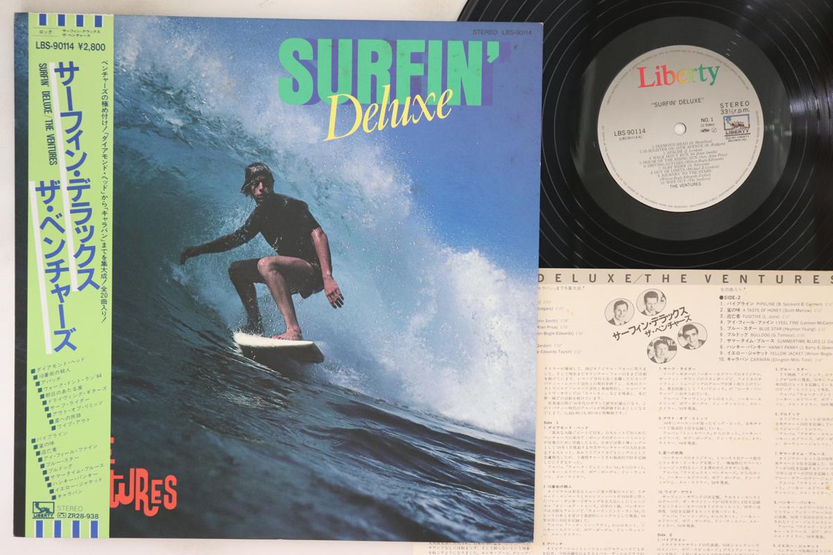 

LP Пластинка VENTURES - Surfin Deluxe LBS90114 LIBERTY 1983 Япония Оби Рок Б/У