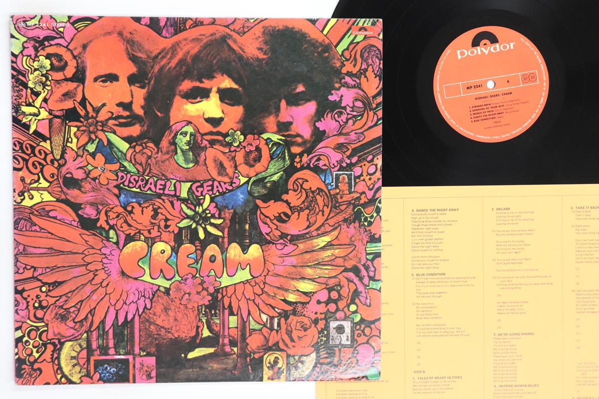 

Вінілова платівка CREAM Disraeli Gears MP2241 POLYDOR 1972 Японія Рок Вживана