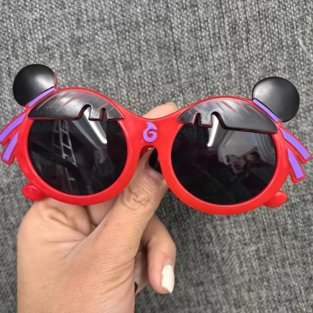Cartoon Sunglasses Boys And Girls Take Pictures Sunshade Sunglasses Trend Nezha Glasses Advanced Sense Children'S Sun Protection