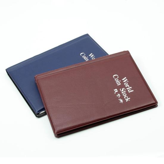 Money Penny Pockets Collection Storage Album Book Collecting 120 Pcs Coin Holders