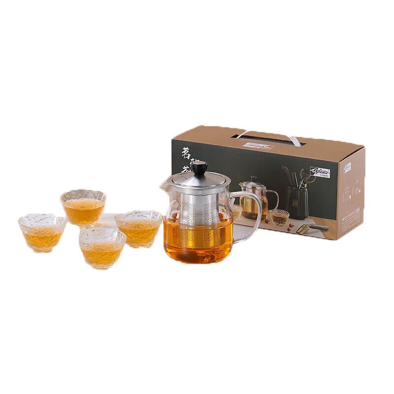 Aglaia Mingya 5-Piece Glass Drinkware Set